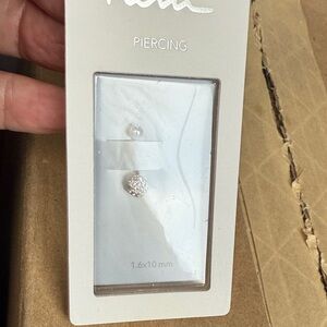Silver Piercing Stud